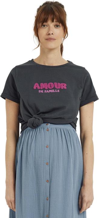 Image du produit Vertbaudet Collection bio : T-shirt grossesse et allaitement avec inscription AMOUR (W36/L38)