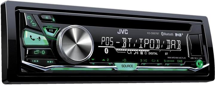 Actual product image JVC KD-DB97BT incl. DAB antenna