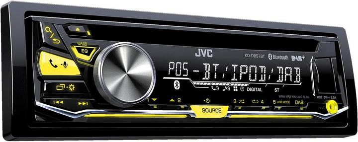 Actual product image JVC KD-DB97BT incl. DAB antenna