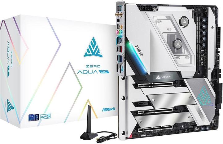Image du produit AsRock Z690 Aqua OC (LGA 1700, Intel Z690 (DDR5), E-ATX)