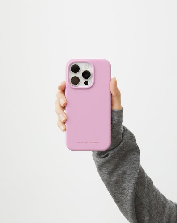 Actual product image iDeal Of Sweden Designer Magsafe Silicone Cover Bubblegum Pink (Apple iPhone 14 Pro)