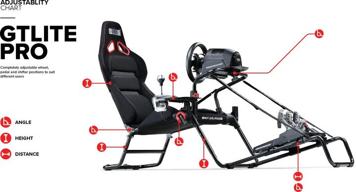 Produktbild Next Level Racing LITE PRO Cockpit Simulator NLR-S031