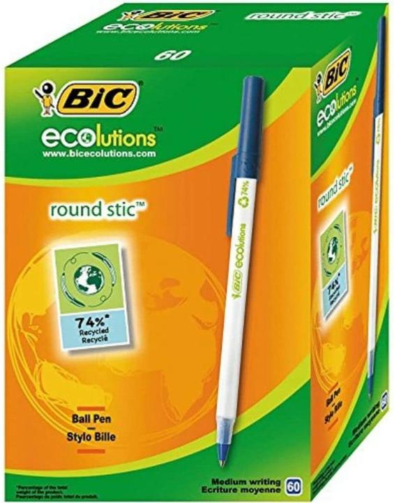 Actual product image Bic Kugelschreiber (Blue, Transparent, 1 x)