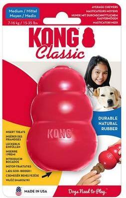 Produktbild KONG Classic (Apportieren, Futterspielzeug Hund, Kauspielzeug Hund)