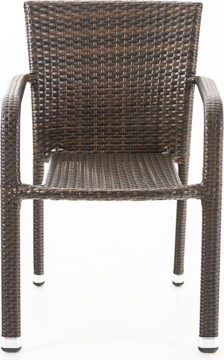 Produktbild Swisshandel24 Polyrattan Stuhl Leonie, braun