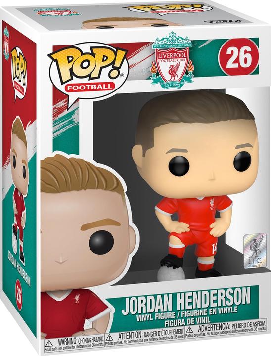 Actual product image Funko POP! - EPL: Jordan Henderson (Liverpool)