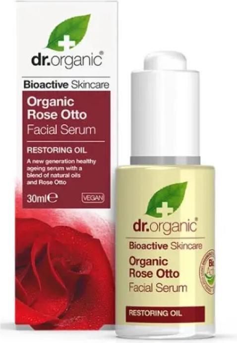 Actual product image Dr. Organic Rose Otto Face Serum 30ml (30 ml)