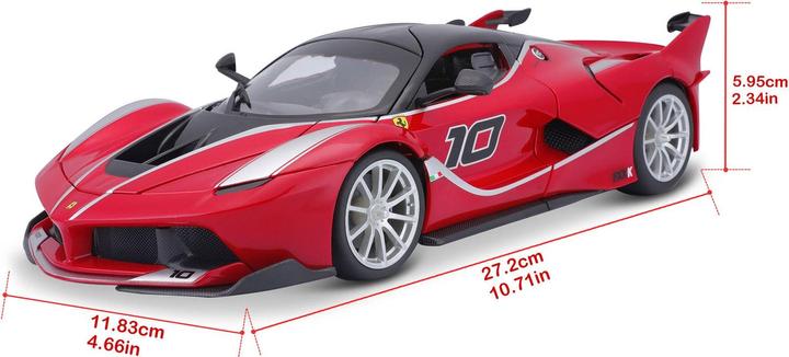 Produktbild Bburago 1:18 Modellauto Ferrari FXX-K
