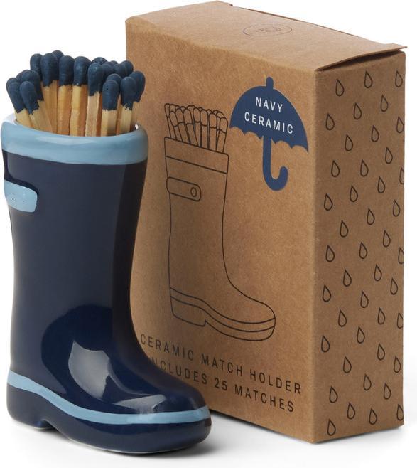 Paddywax Wellington Boot Matches Holder