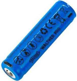 Produktbild Walther Batterie Li-Ion ICR 18650 (2600 mAh) USB Charging Funktion (7 cm)