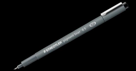 Actual product image Staedtler 308 (Black, 1 x)