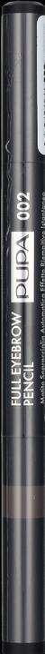 Actual product image Pupa Milano Full Eyebrow Pencil 002 Brown 0.2g (Brown)