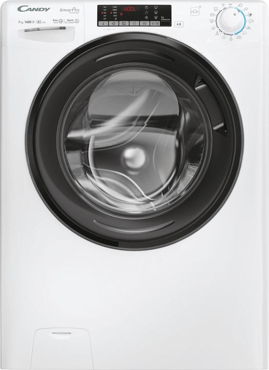 Candy Smart Pro Inverter CSO4474TWMB6/1-S Frontlader-Waschmaschine 7 kg 1400 U/min Weiss (7 kg, Links, EU-Stecker)