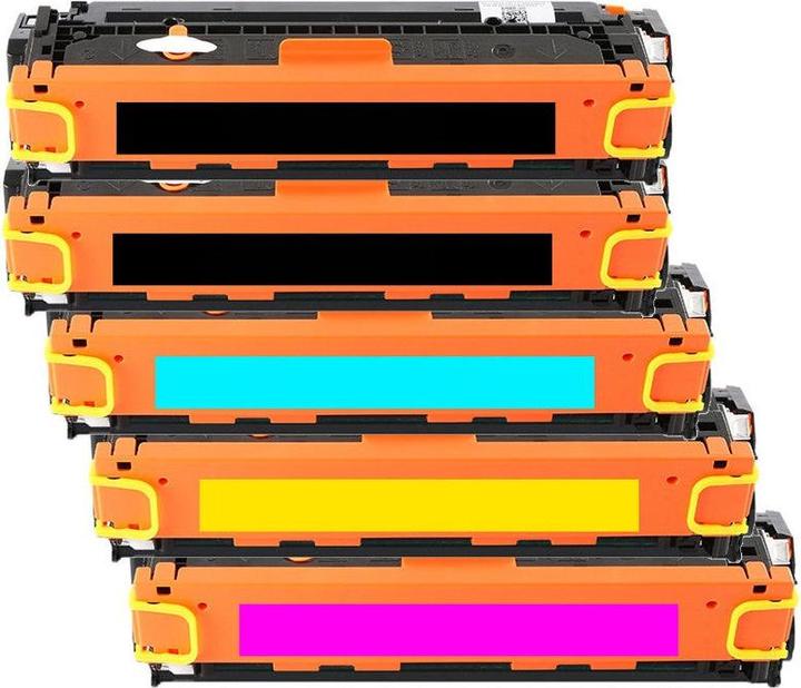 Actual product image Hermex Compatible HP Color LaserJet 2820 AiO Toner Cartridges (M, Y, C, FC)
