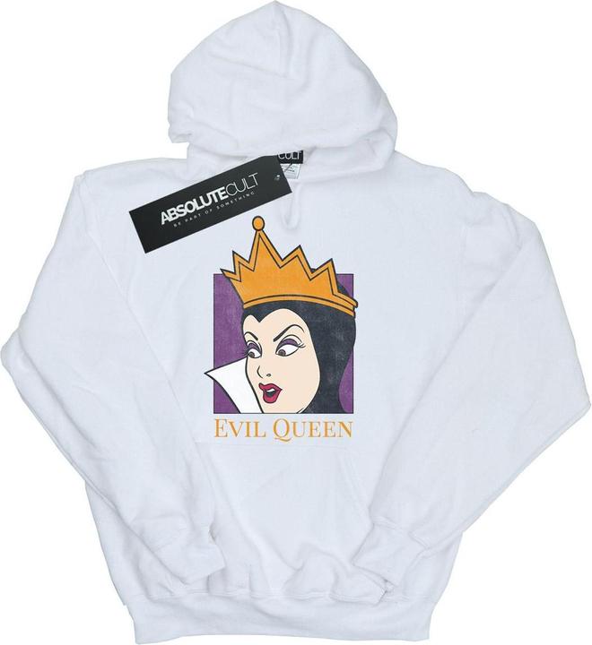 Disney Evil Queen Cropped Head Kapuzenpullover (L)