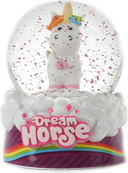 Actual product image Toi-Toys Dream Horse snow globe unicorn