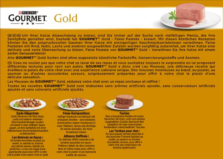Produktbild Gourmet Feine Pastete (Adult, 24 Stk., 2040 g)