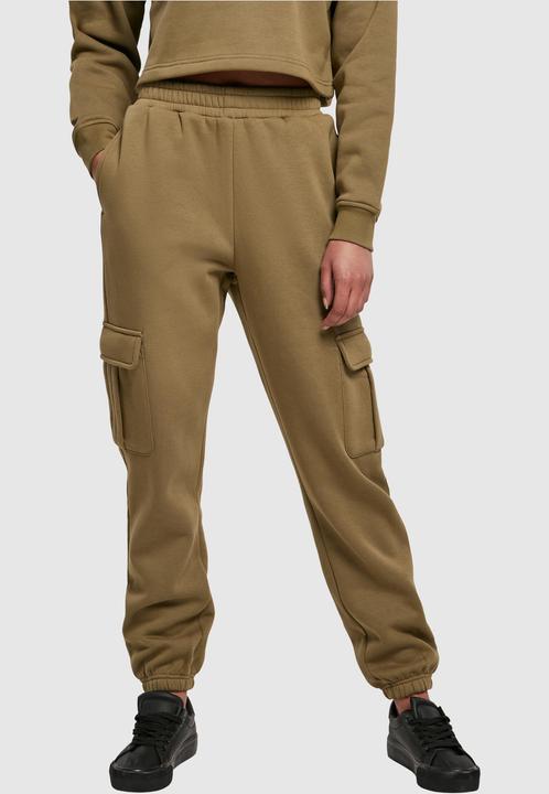 Urban Classics Ladies High Waits Cargo Sweat Pants (5XL)