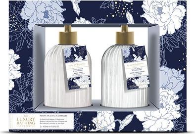 Grace Cole Peony. Peach & Raspberry Hand Care Gift Set 2 pcs