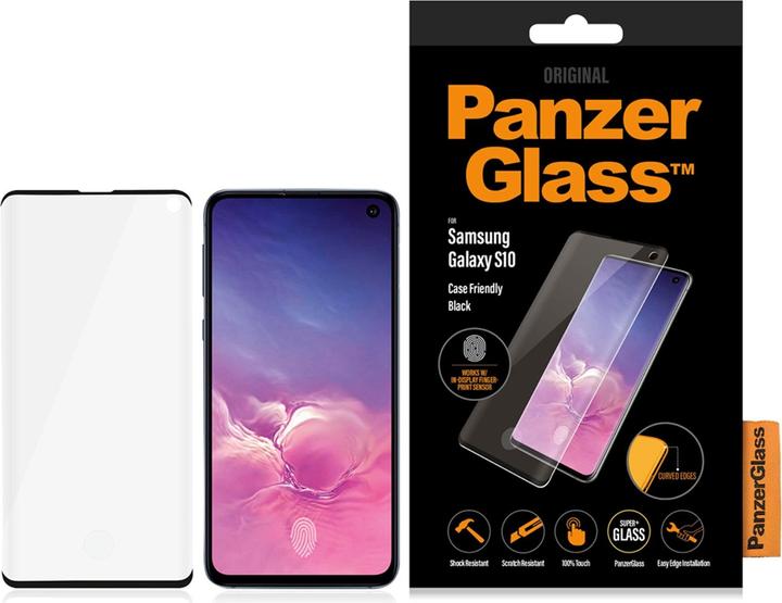 Productafbeelding PanzerGlass Geval Vriendelijk (1 Stuk, Samsung Galaxy S10)