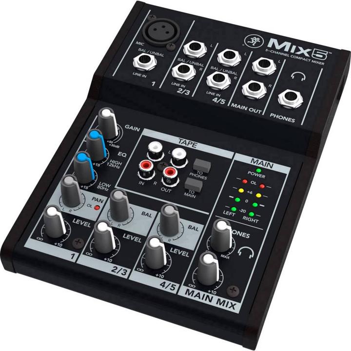 Actual product image Mackie Mix5 (Studio- and Livemixer)