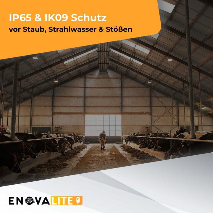 Produktbild Enovalite LED-Highbay-Leuchte, UFO, EEK: C, 200W, 34000lm, 4000K, schwarz (34000 lm)