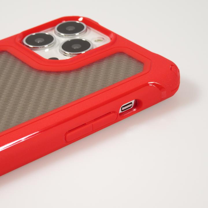 Image du produit PhoneLook Coque Cover Military Élite avec dos en carbone semi-transparent (Apple iPhone 14 Pro Max)