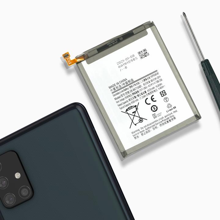 Actual product image Clappio 4370mAh replacement battery