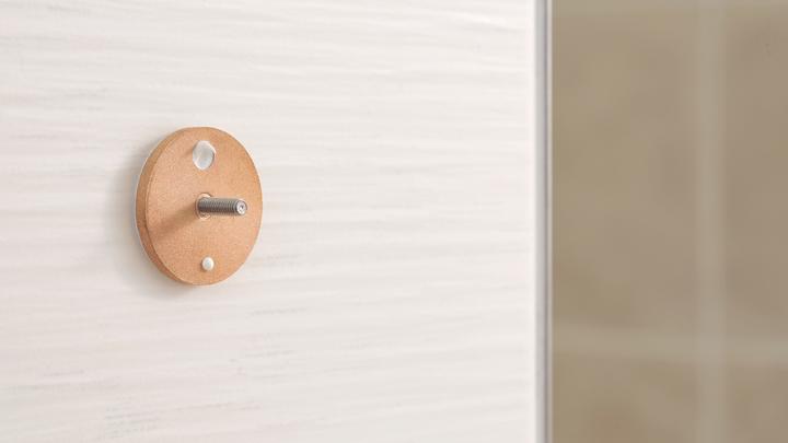Image du produit tesa DRAAD Panier de douche avec solution adhésive sans perçage