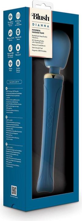 Produktbild Blush Dianna Personal Hand Held Massager - Full Body Deep Tissue Muscle Vibrator - Handheld Flexible