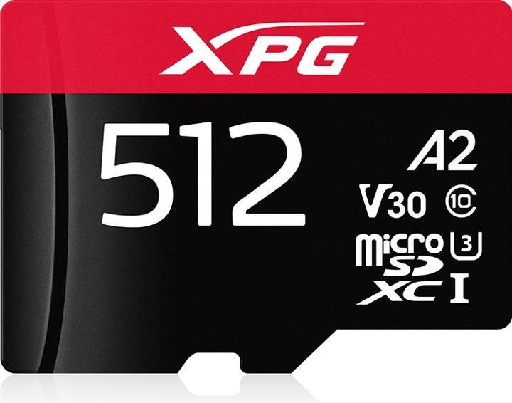 Produktbild Adata Gaming - Flash-Speicherkarte - 512 GB (512 GB, microSDXC, U3, UHS-I)