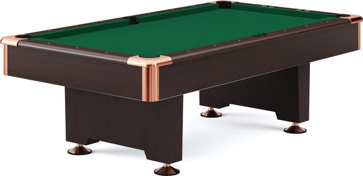 Automaten Hoffmann Billardtisch Club Pro III Dekor Nussbaum (254 x 127 cm)