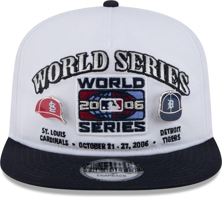 Actual product image New Era Golfer Cap - World Series 2006 Pin Cardinals Tigers (One size)