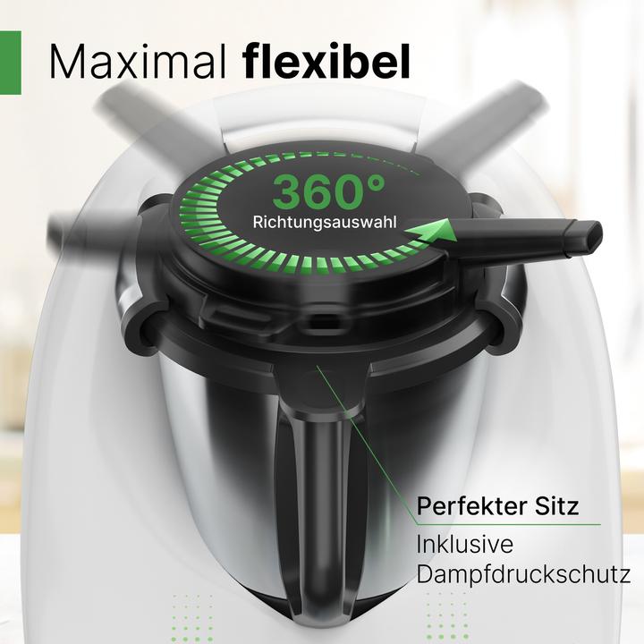 Produktbild Leckerhelfer Dampfumleiter mit integriertem Filter für Thermomix TM5 / TM6