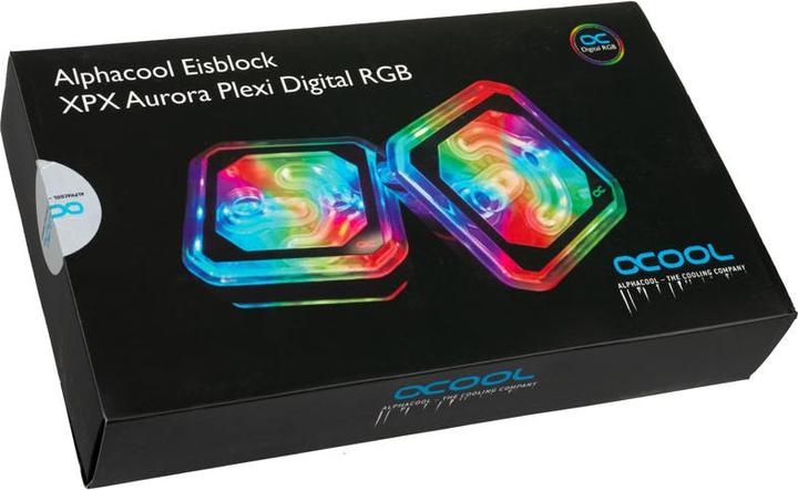 Immagine prodotto Alphacool Eisblock XPX Aurora CPU - Plexi Chrome Digital RGB