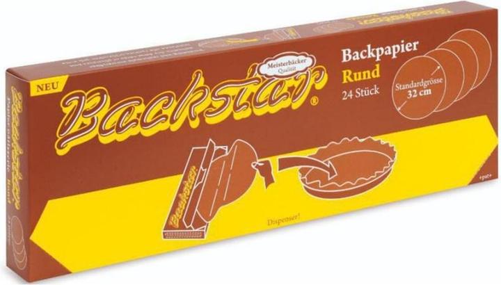 Backstar Rund (32 x 32 cm)