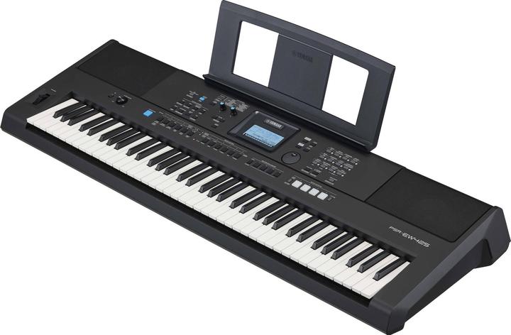 Produktbild Yamaha PSR-EW425 Keyboard Schwarz inkl. Netzteil (76 Tasten)