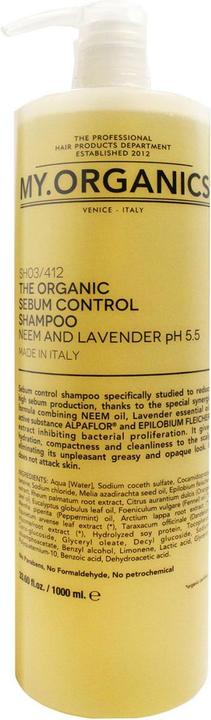 Actual product image MY.Organics My.organic Care - Sebum Control Shampoo (1000 ml, Liquid shampoo)