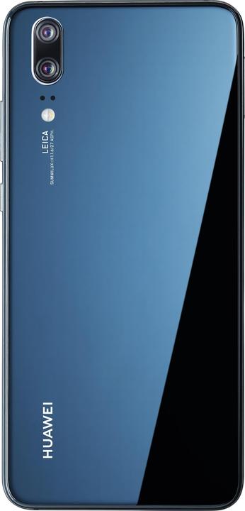 Produktbild Huawei P20 (128 GB, Midnight Blue, 5.80", Dual SIM, 12 Mpx, 4G)