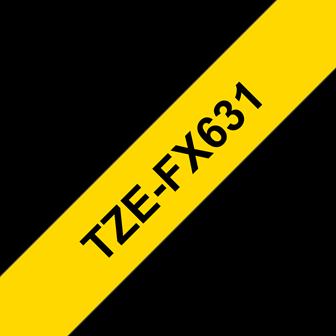 Image du produit Brother Tze-Fx631 (1.20 cm, Jaune)