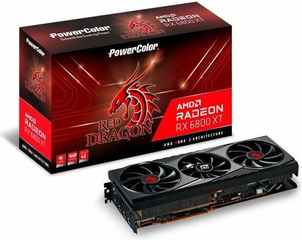 Actual product image Powercolor Radeon RX 6800 XT Red Dragon (16 GB)