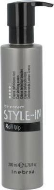 Inebrya Style-In Roll Up Curl Defying Cream - Corrugated And Curly Hair Cream (200 ml, Flüssiges Shampoo)