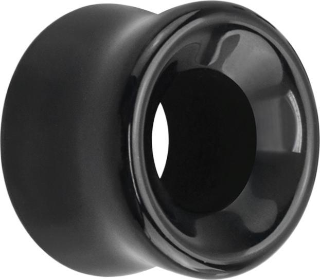 Produktbild Star Piercing Flared Tunnel aus Achat Stein (ohne Messing, Mineralisch)