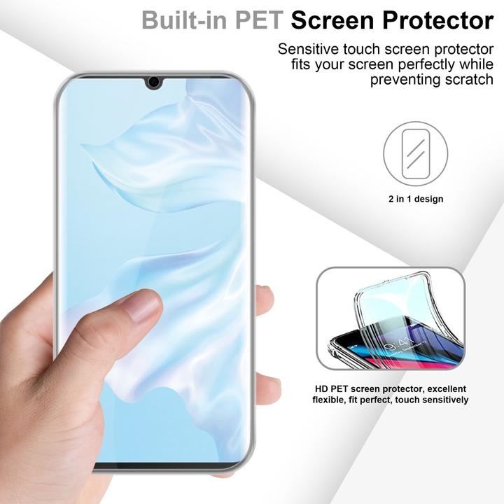 Image du produit Cadorabo Étui TPU 360 degrés Case (Huawei P30 Pro)