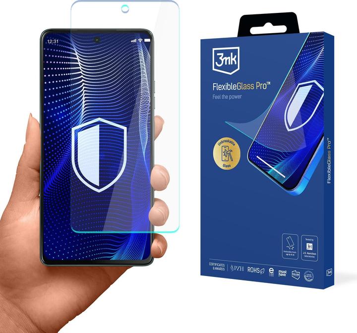 Produktbild 3MK Hybridglas FlexibleGlass Pro für Motorola Moto G75 (Motorola Moto C)