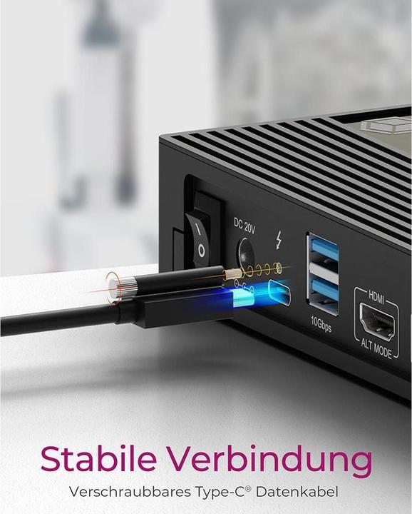 Produktbild Icy Box IB-DK2246AC (USB-C, 14 Ports)
