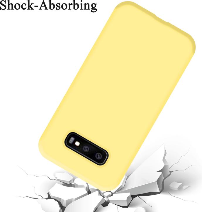 Actual product image Cadorabo TPU Liquid Silicone Case Cover (Samsung Galaxy S10e)