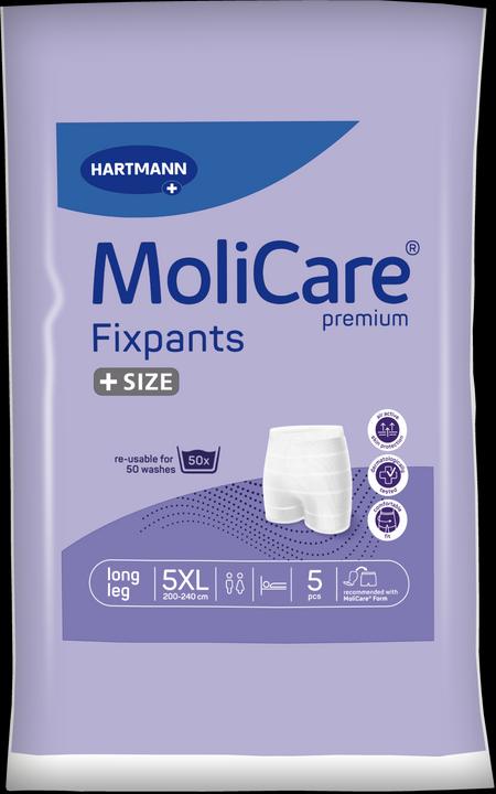 Produktbild MoliCare Premium Fixpants long leg Inkontinenz Fixierhose (5 x, XL)