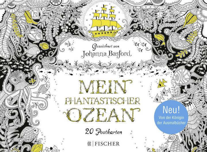 Produktbild Phantastischer Ozean - Postkartenbuch