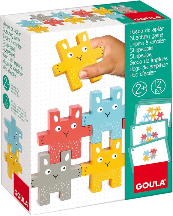 Actual product image Goula Stacking game (Dutch, English)